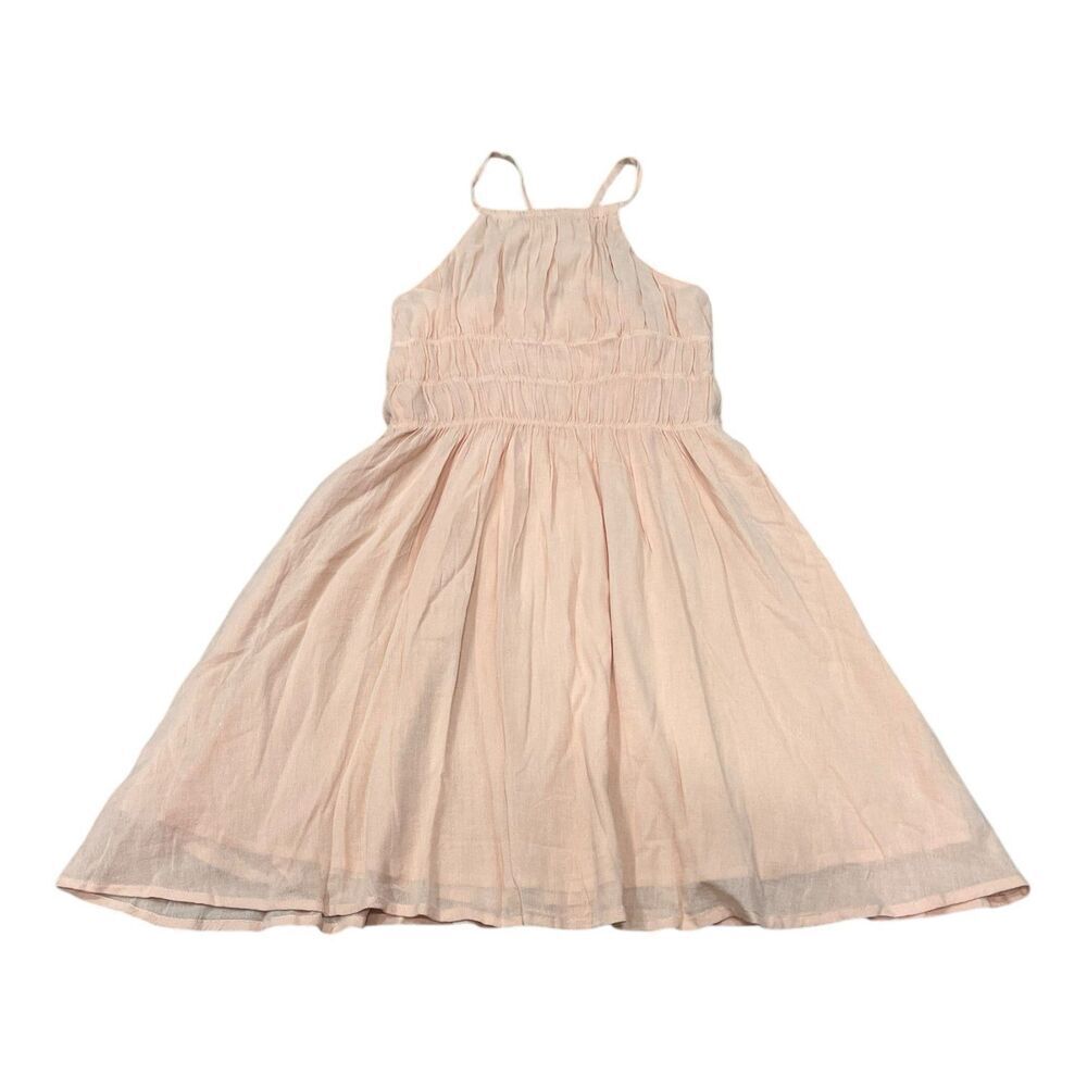 Nordstrom Peach Orange Smocked Sundress XL